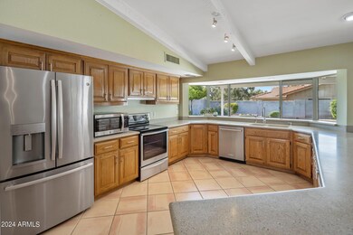 Kitchen with Stainless Steel Appliances