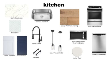 Planned finishes.  Final finishes may vary