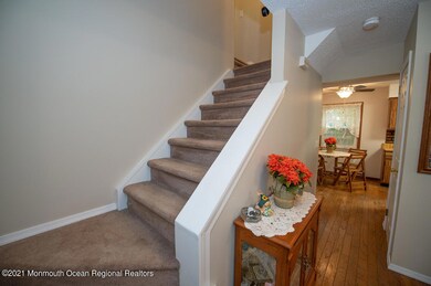 Stairway w/storage underneath