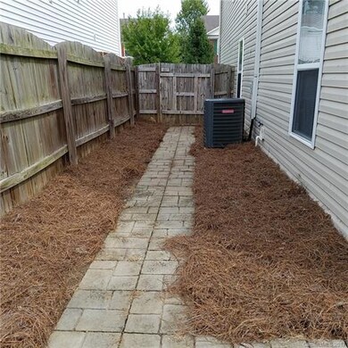 FENCED BACK YARD