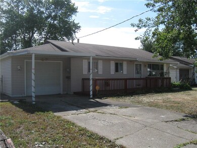 Attached garage and carport.