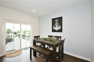 Ample dining area