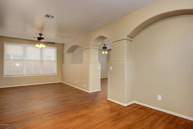 Living Room View to Family Room