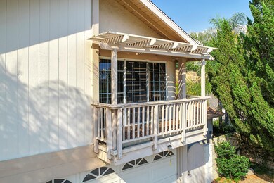 Master bedroom balcony