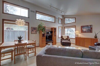 Vaulted ceilings . . .