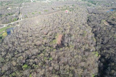 Drone / aerial view with a forest view and a water view