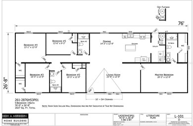 Spacious floor plan.