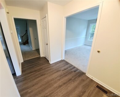 New luxury flooring in foyer and kitchen!