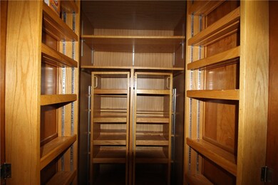 Look at all the storage in the kitchen pantry!