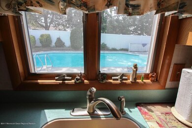 Kitchen Window View of Pool