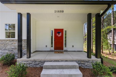 Covered front porch