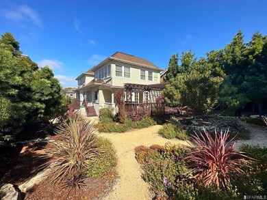 Rear view of property