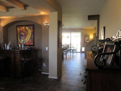 Entry view to Family Room