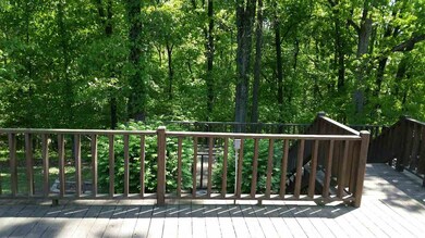 Back deck leading to a second lower deck.  Love to
