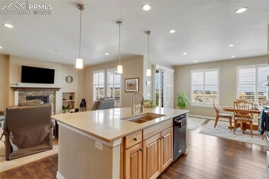 Open concept living space is so great for everyday living and also for entertaining family and friends!