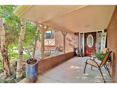 Covered Front Patio Welcomes Family & Friends