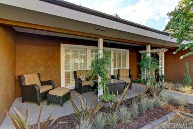 Courtyard patio