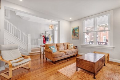 Lovely original staircase leaves plenty of room in