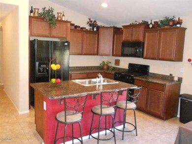 Kitchen Island Upgraded Cabinets