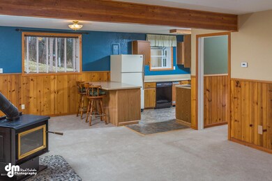 Open Living/Dining Room and Kitchen