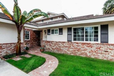 Charming brick work and inviting entry