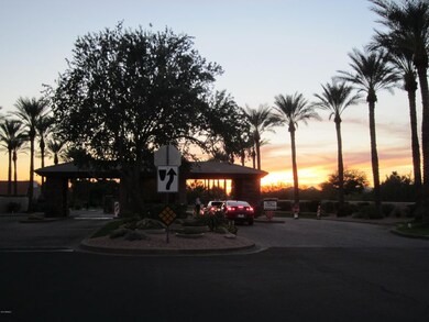 Gated Entry at Sunset