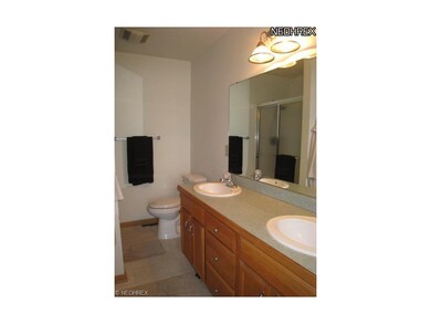 Full master bath with his & her sinks.