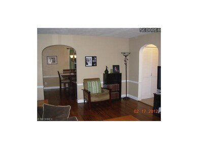 Living Room with wood floors