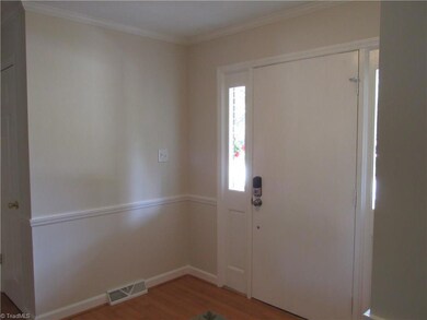Fresh paint in the foyer!!