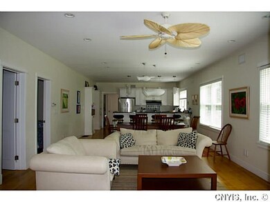 Exterior Front Open neutral plan living, dining, k