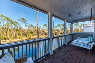 Stunning views of the pond and preserve.