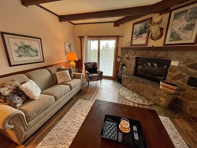 sleeper & fireplace