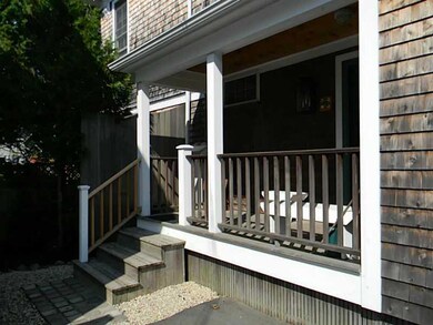 Covered Porch. Sweet little porch...