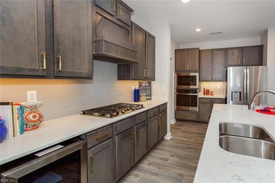 Kitchen, Optional Gas Cook top and Wood Hood vent