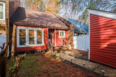 View of rear view of house