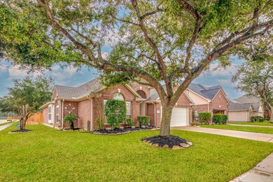 This corner lot sits in Sunrise Lakes subdivision.