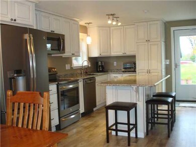 Kitchen All new maple cabinetry, granite counterto