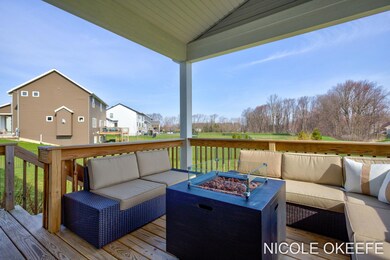 Morning coffee on covered deck