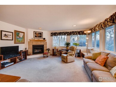 Great room with ample light, new gas fireplace