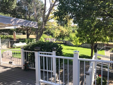 View from deck
