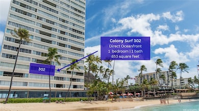 Colony Surf Building unit 302, Honolulu, HI 96815 - photo 4