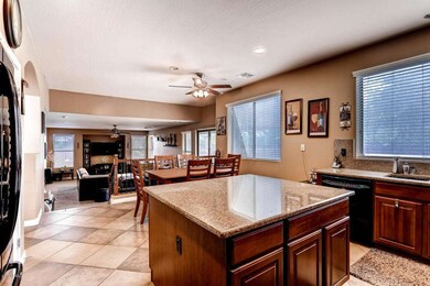 View of Family Room from kitchen
