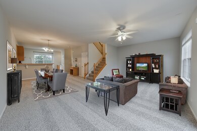 Voila!  Virtually staged family room... DREAMY!
