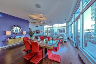 Open Living Area Opens to both Terraces