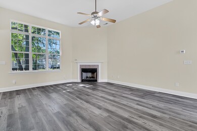 Vaulted Ceiling in the Living Room