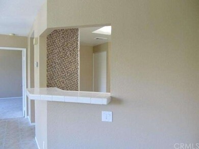 Expanded tile breakfast bar. 