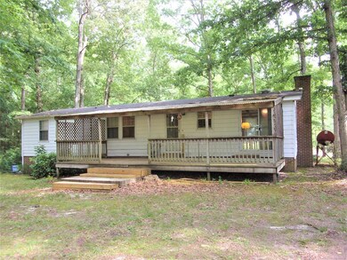 Rear covered deck