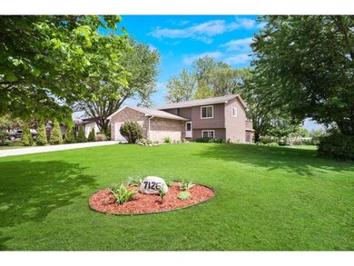 The lot is huge and the landscaping is beautiful