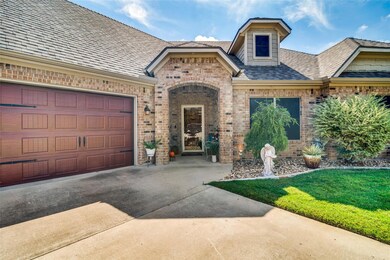 Close-up view of front door