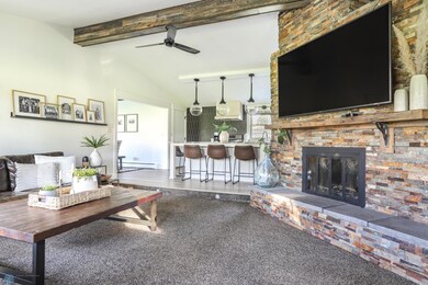 Wood Burning Fireplace
